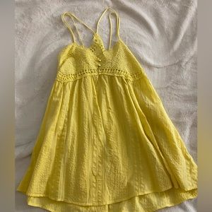 Yellow UO blouse